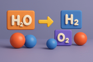 h2 + O2 = 2h20