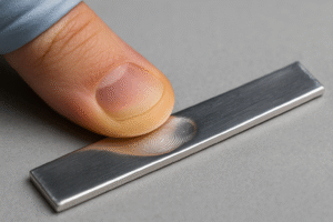 Chewable metal 