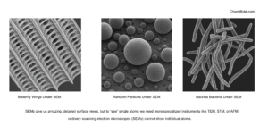How particles looks under SEM