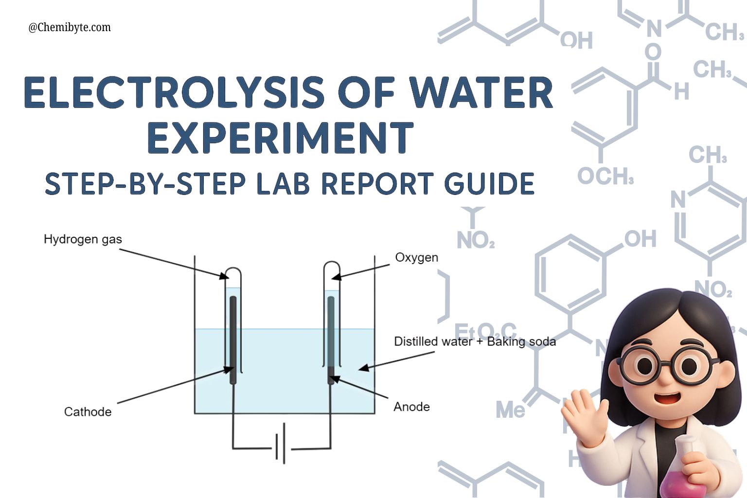 electrolysis of water - complete lab report