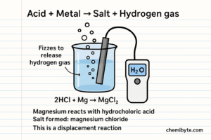 .Acid + Metal reaction
